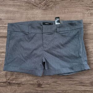 Torrid Plus Size 26 Heather Gray Shorts - New with Tags